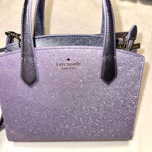 Kate Spade Purple Tinsel Purse